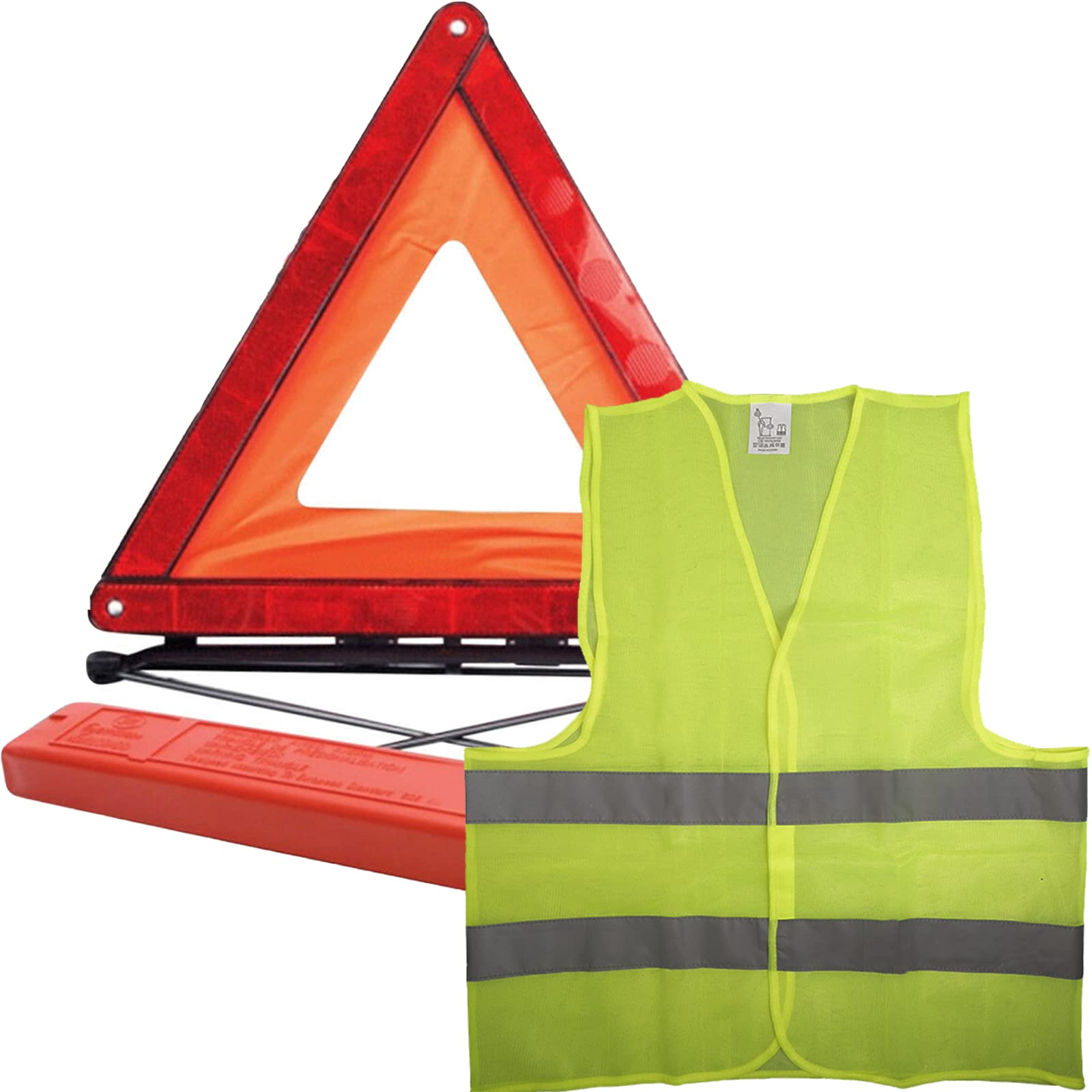 Buy XtremeautoWarning Triangle & HighVis Vest Road Safety Emergency