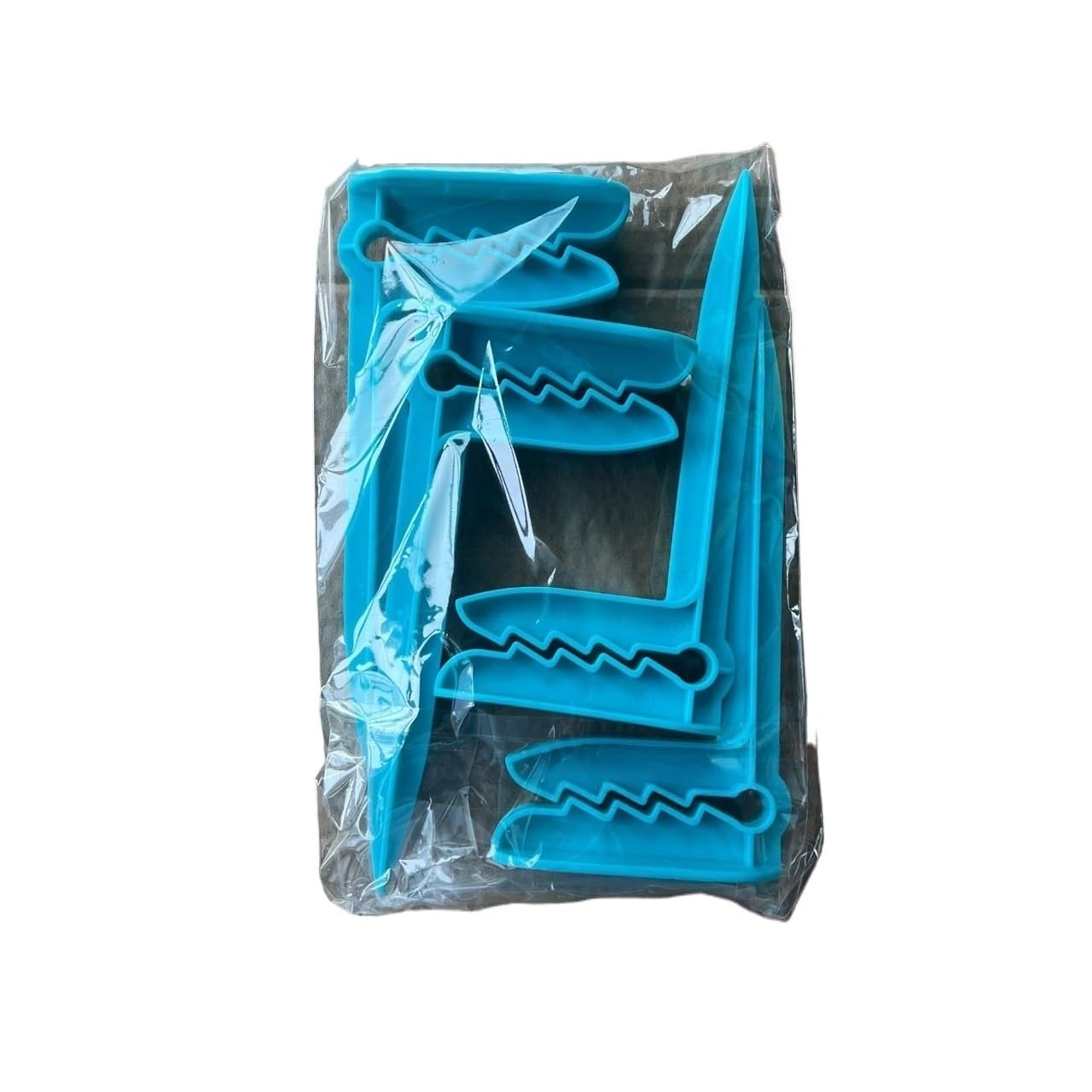 BAOHUIMS 4PCS Beach Towel Clip Camping Mat Clip Outdoor Decorative Clothespins(Lake blue)