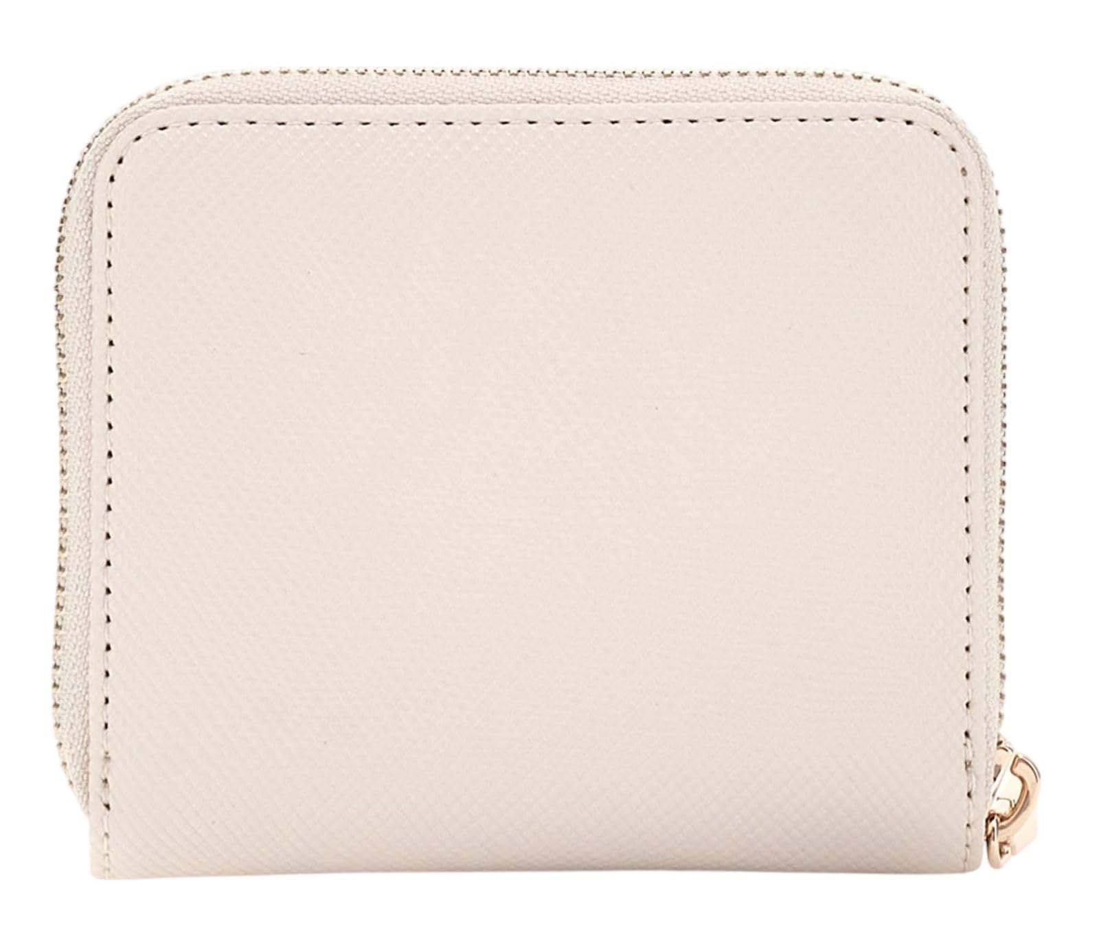 GUESS Laurel SLG Small Zip Around Wallet Bone