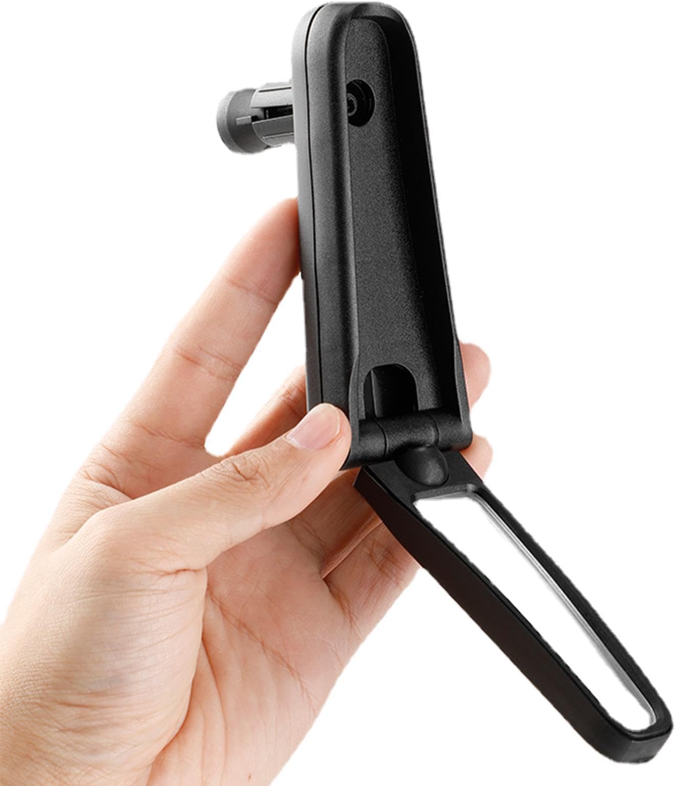 Handlebar Wheel Mirror, Folding Mirror, Rotatable Safe Cycling Rear View Mirror, Foldable Look for Mountain Road Bike, Scooter