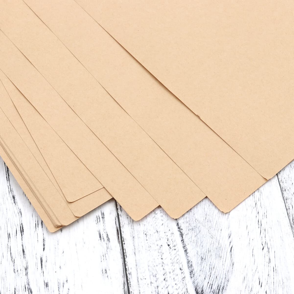 Papier à Lettres Vintage Ligné Format Lettre 100 Feuilles Beige