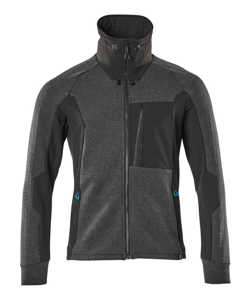 Mascot Sweatshirt Mit Stehkragen – Schwarz, Größe M, Aus Baumwolle-Polyester-Mix