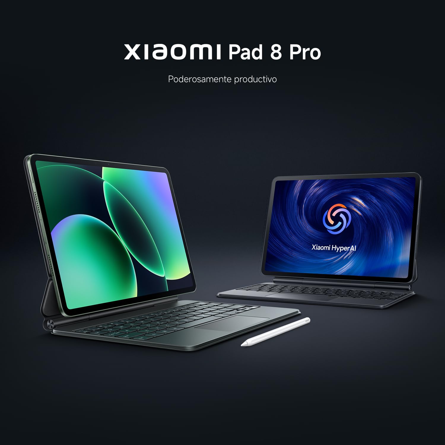 XIAOMI Pad 8 Pro Matte Glass 11.2" 3.2K Tablet Gris (Snapdragon 8 Elite, 12GB RAM, 512GB ROM, WiFi 7, 9200 mAh)