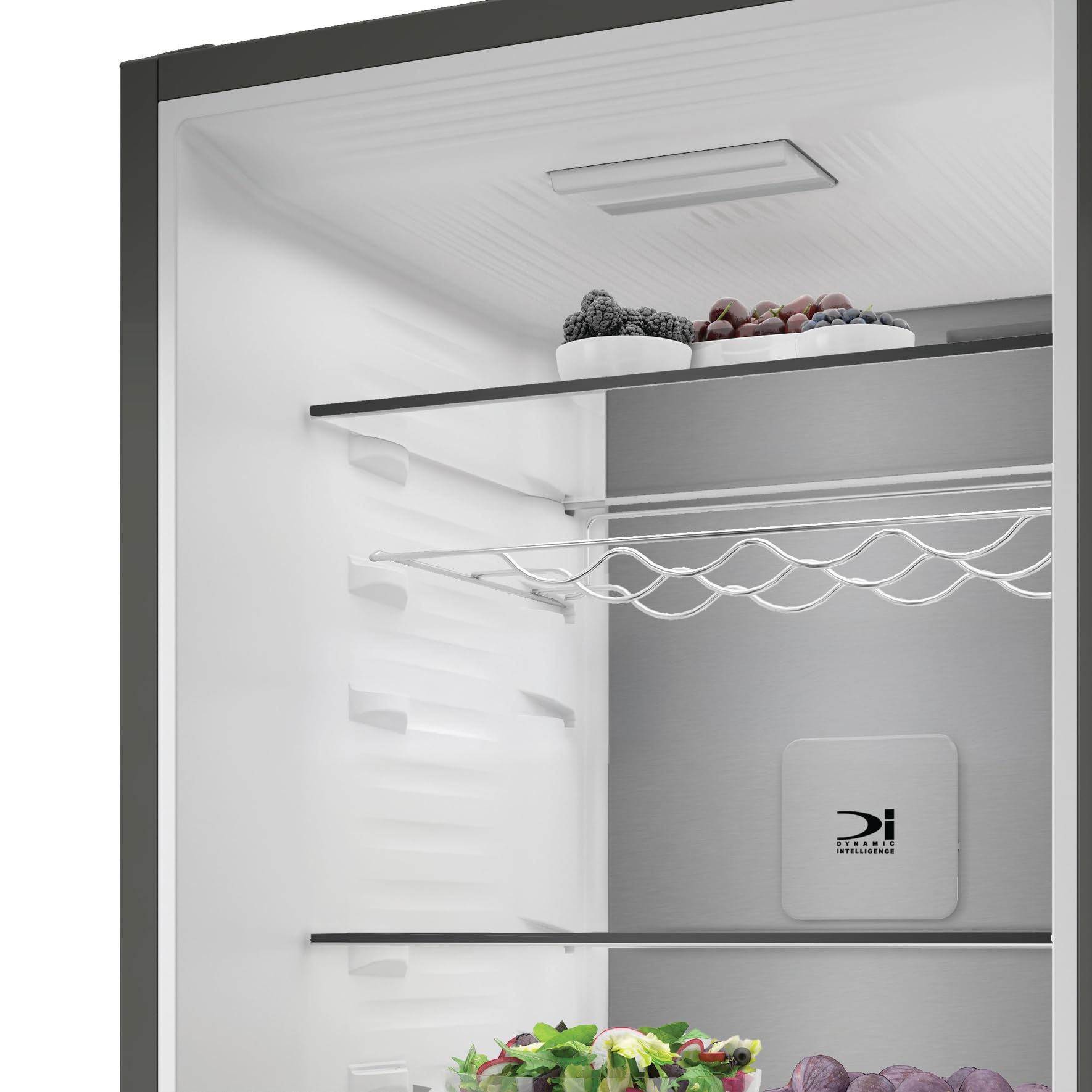 Bauknecht KGDNF 20CD IN Kühl-Gefrierkombination freistehend, 415 Liter, Dual Cool Total NoFrost, FreshShield, Smoothfit, Edelstahloptik