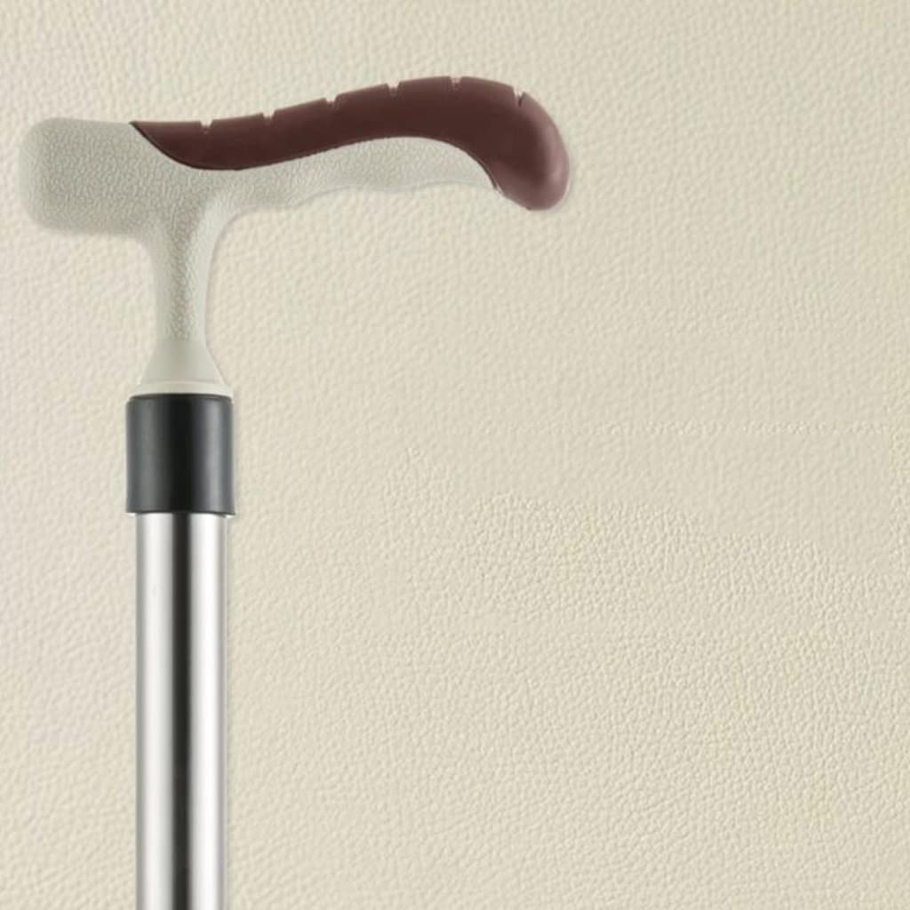 GCX- Muleta Bastón for Ancianos con Bastón Antideslizante for Jóvenes con Doble Muleta Andador Firma