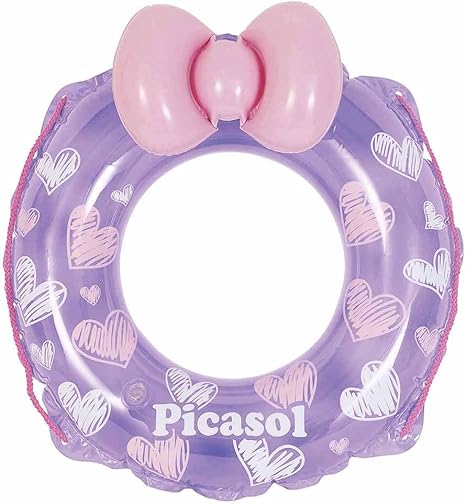 Amazon ドウシシャ 浮き輪 リボンハート手書き風 60cm 子供用 おもちゃ おもちゃ
