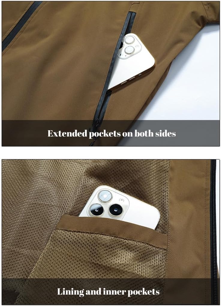 Custom Men's Jacket Outdoor Waterproof Raincoat Personalized Softshell Windbreaker Hiking Jacket Add Logo design