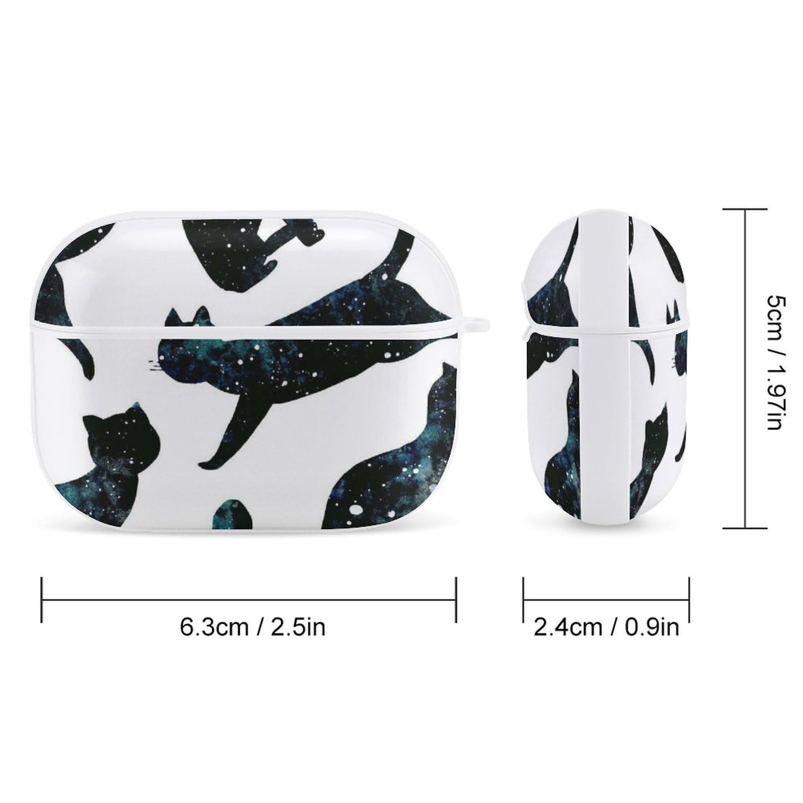 Amazon | 猫と宇宙のおしゃれな AirPods Pro2 ケース 2022年9月発売