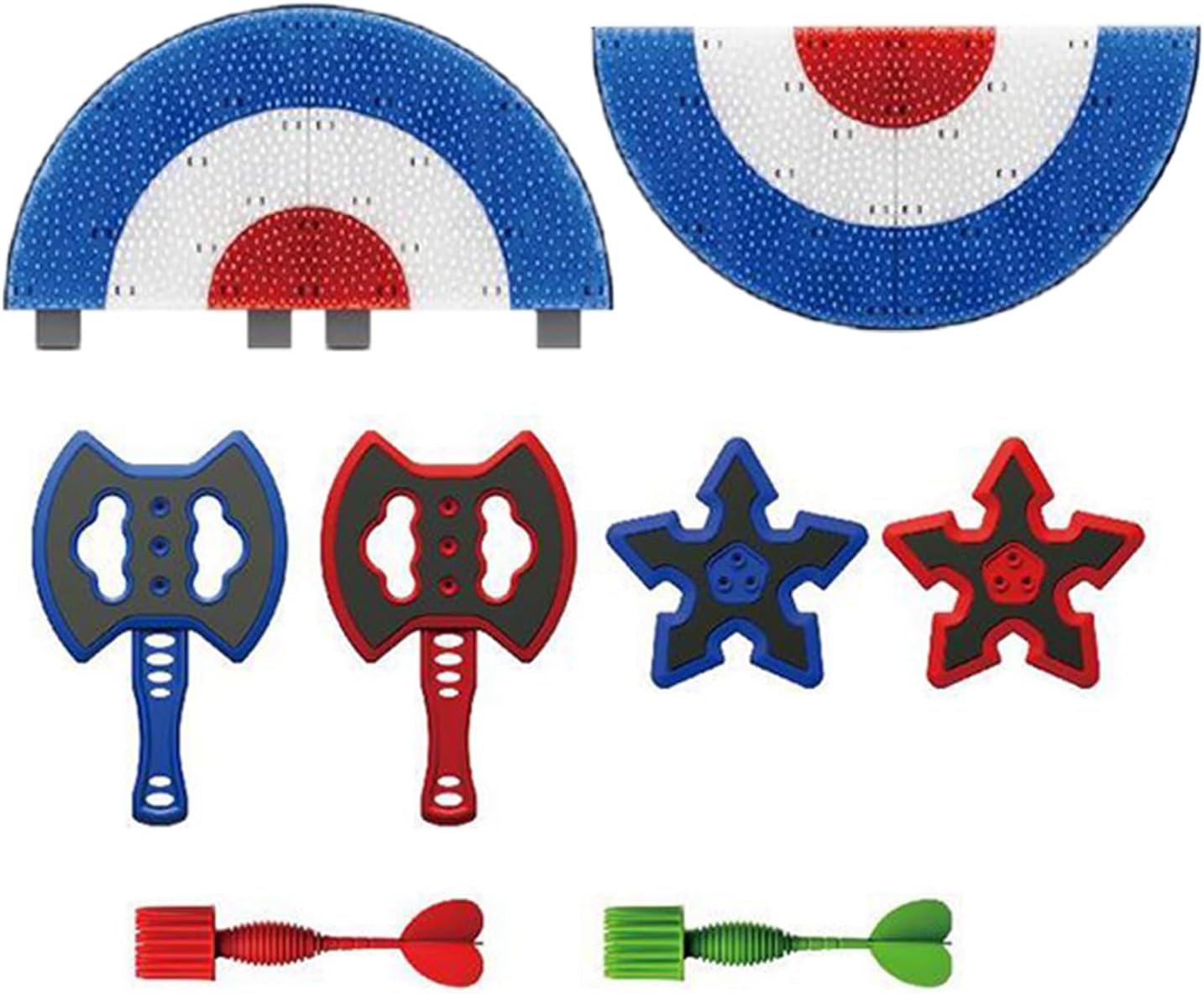 Huvqianu キッズ向け斧投げゲーム - インタラクティブソーシャルアクティビティ,ポータブルアウトドア投げゲーム 大人・ティー