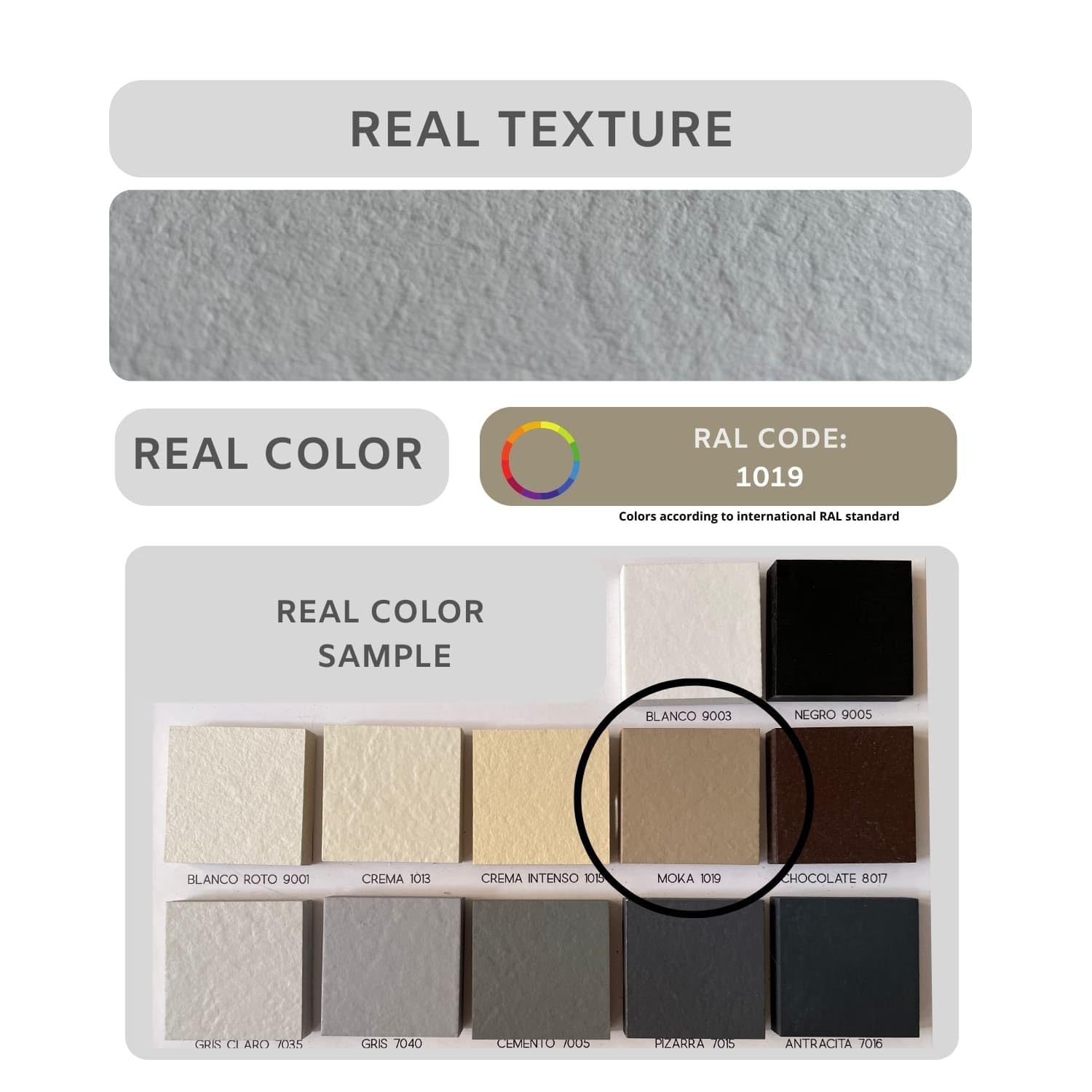 Soulhome Plato de Ducha Semicircular 70x70 Moka - Rejilla Dorada | Antideslizante C3, Extraplano, Resina y carga mineral, Textura Liso Piedra, Antibacteriano, Gel-coat, Incluye válvula desagüe