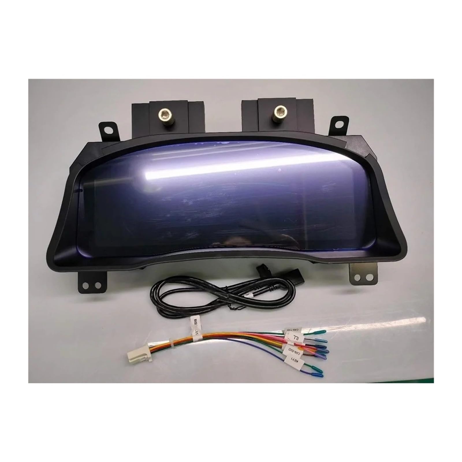 2024 Neuestes digitales Linux-Kombiinstrument für Toyota Prado 2004–2022, LCD-Geschwindigkeitsmesser, Dashboard-Player(Style 1 10-17year)