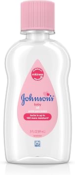 Johnsons Baby Oil, Hypoallergenic, 3 fl oz