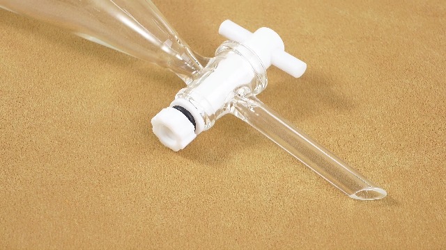Image of Tellegloww 500 ml Heavy Wall Conical Separatory Funnel Borosilicate Glass
