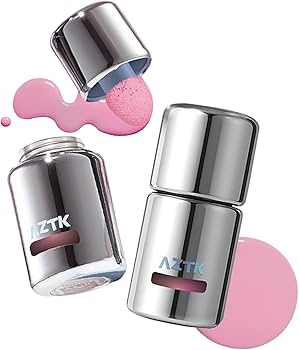 Amazon | AZTK 正規品 リキッドチーク 7色 血色感 スポンジブラシ