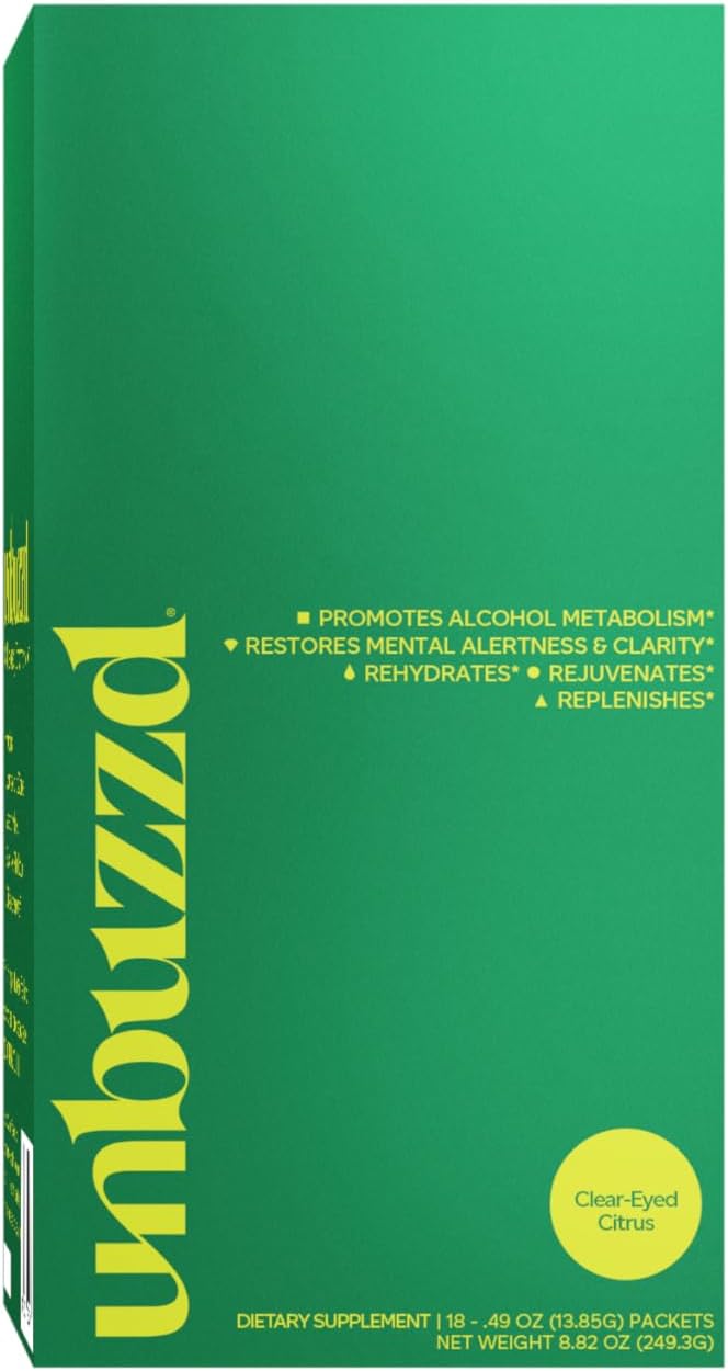 | Rehydrates and Replenishes Electrolytes | Milk Thistle & DHM (Dihydromyricetin) Proprietary Blend | Lemon Lime Flavor | 18 Powder Sticks