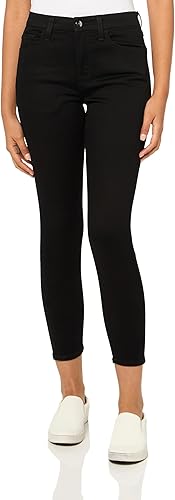 7 for All Mankind Women's Classic Black Noir Ankle Skinny Nondenim Bottoms