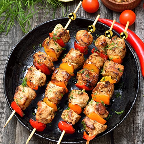 Bedeone 200 Pcs Cocktail Picks For Drinks, Fancy Toothpicks For Appetizers, Bamboo Cocktail Picks For Appetizers, Cocktail Toothpicks Cocktail Skewers Appetizer Picks For Party - 4.7 Inch #TOP4