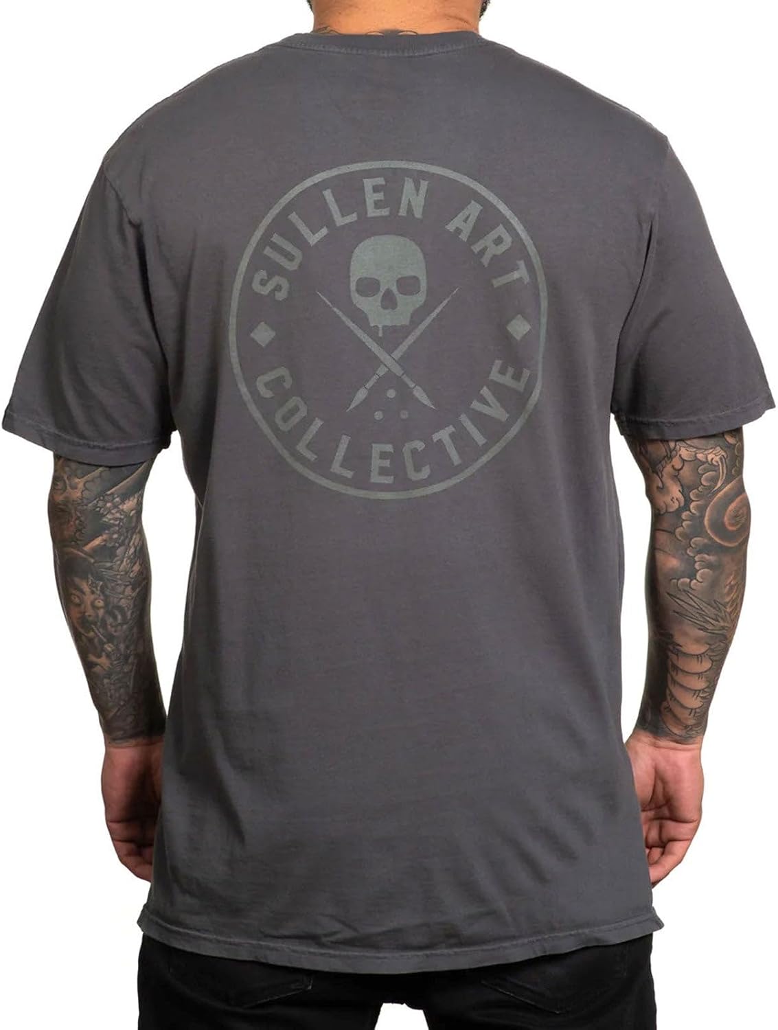 Sullen Men's Ever Tattoo Lifestyle Graphic Logo Premium Short Sleeve Tee