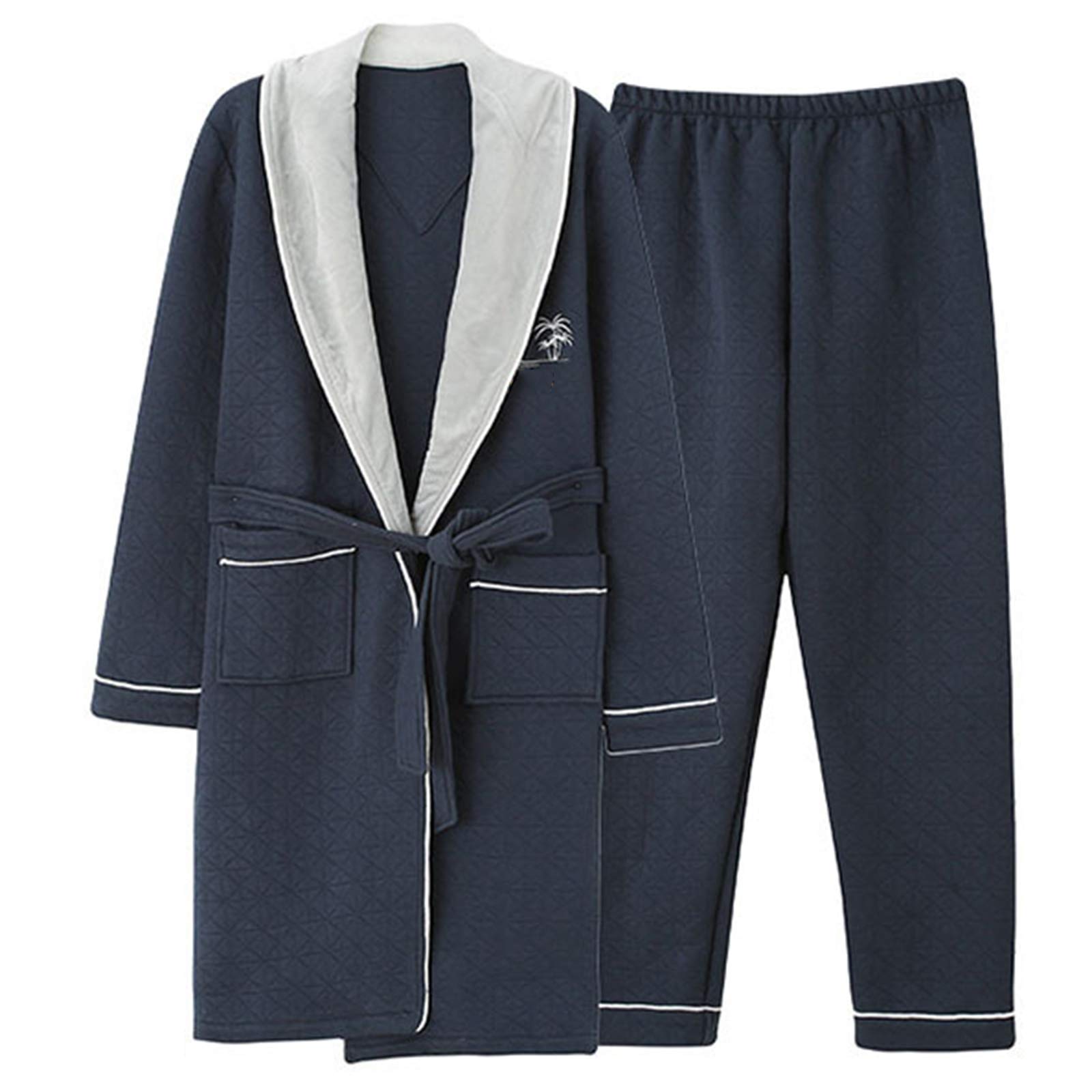 Peignoirs pyjamas pour hommes : votre tenue idéale pour les soirées fraîches à la maison