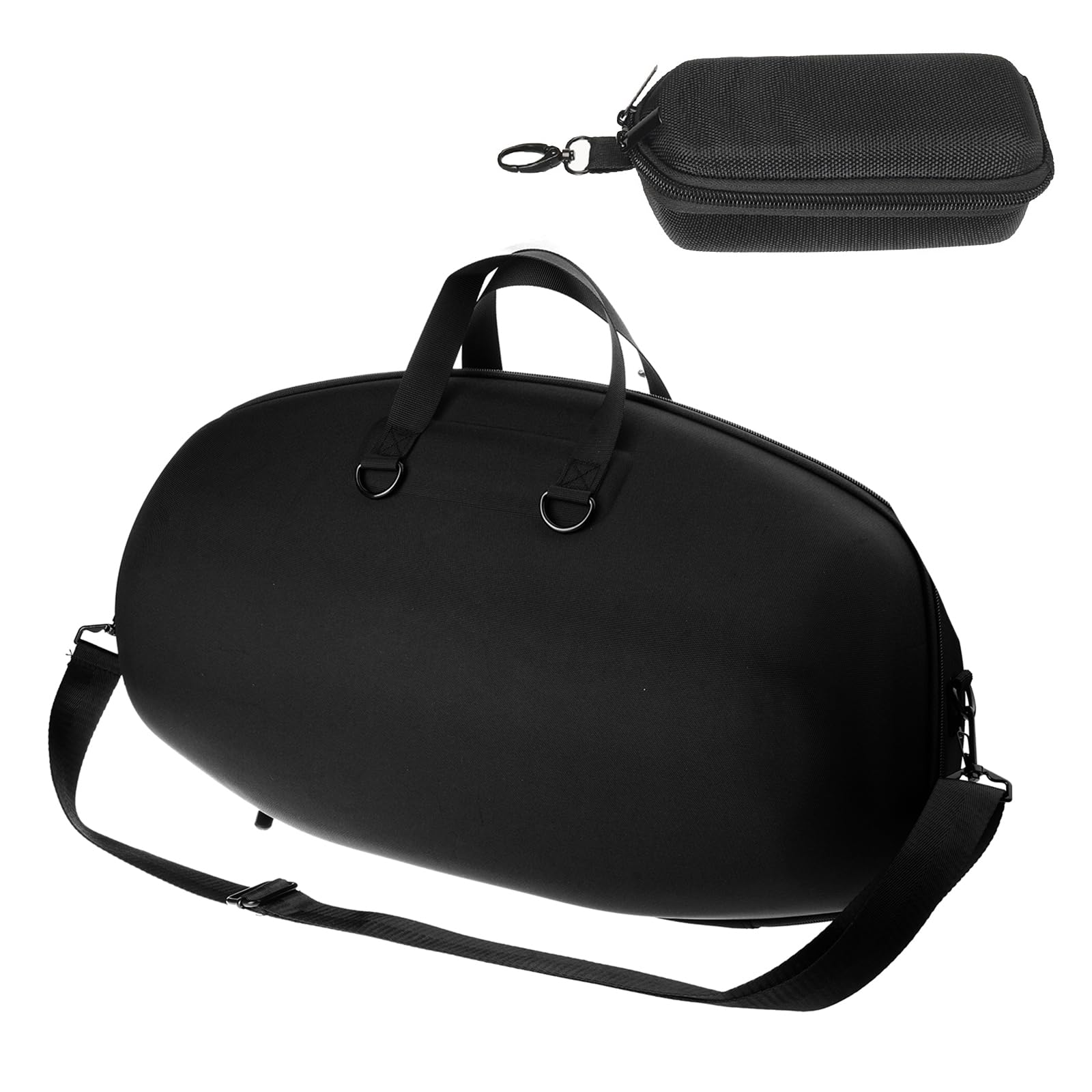 Custodia protettiva antiurto resistente all'acqua con manico ergonomico e tasche portaoggetti per altoparlanti Boombox4 Outdoor