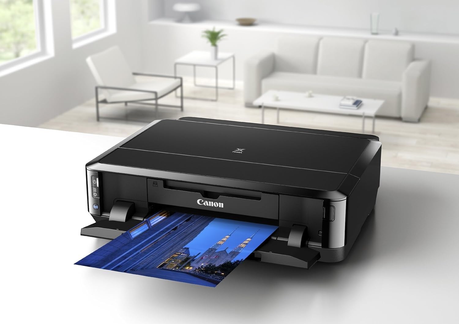 Canon PIXMA iP7250 - Fotodrucker (Tintenstrahl, 9600 x 2400 DPI, Schwarz, Cyan, Magenta, Pigment schwarz, Gelb, 21 s, 216 x 356 mm, DL)