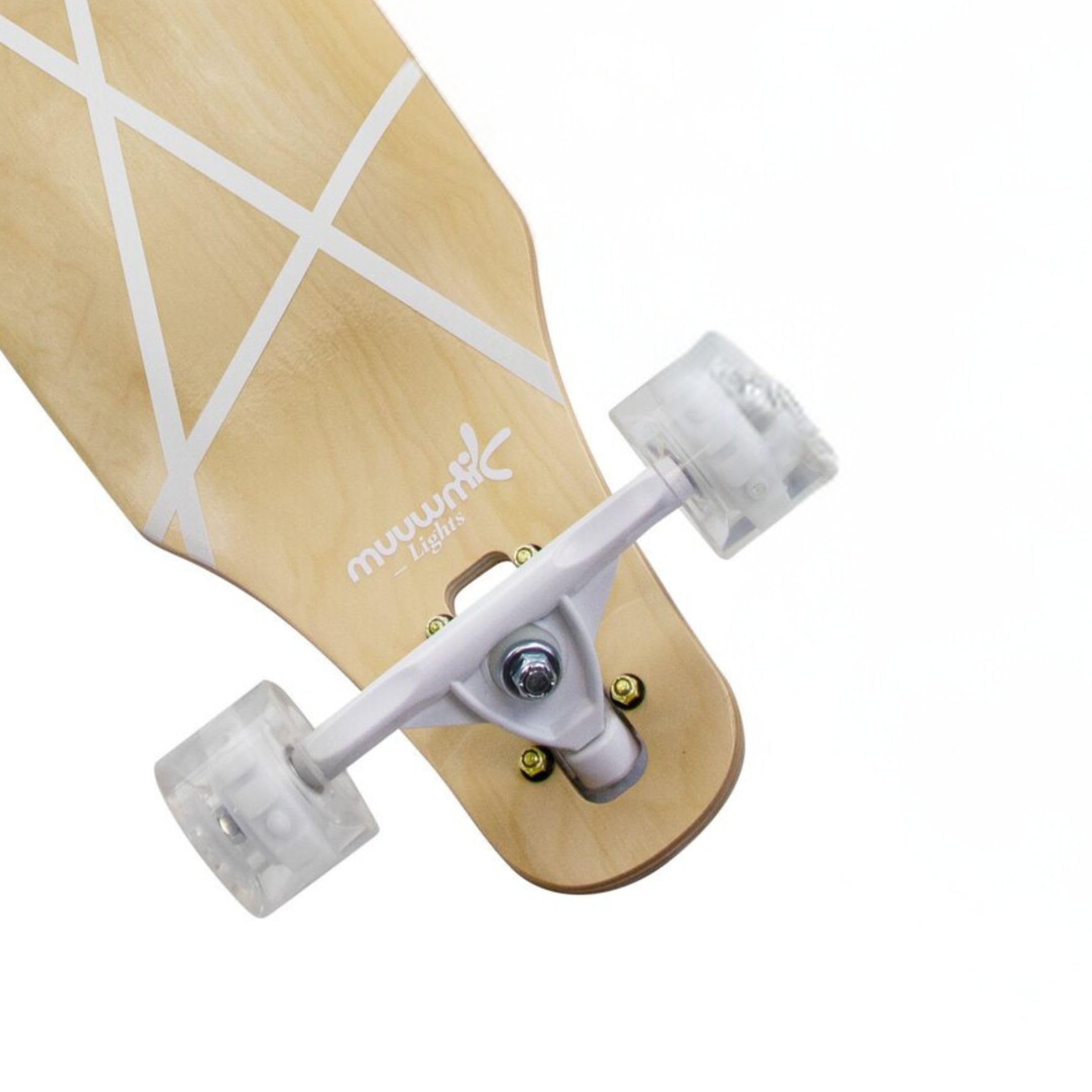MUUWMI Longboard, Skateboard Unisex Bambini
