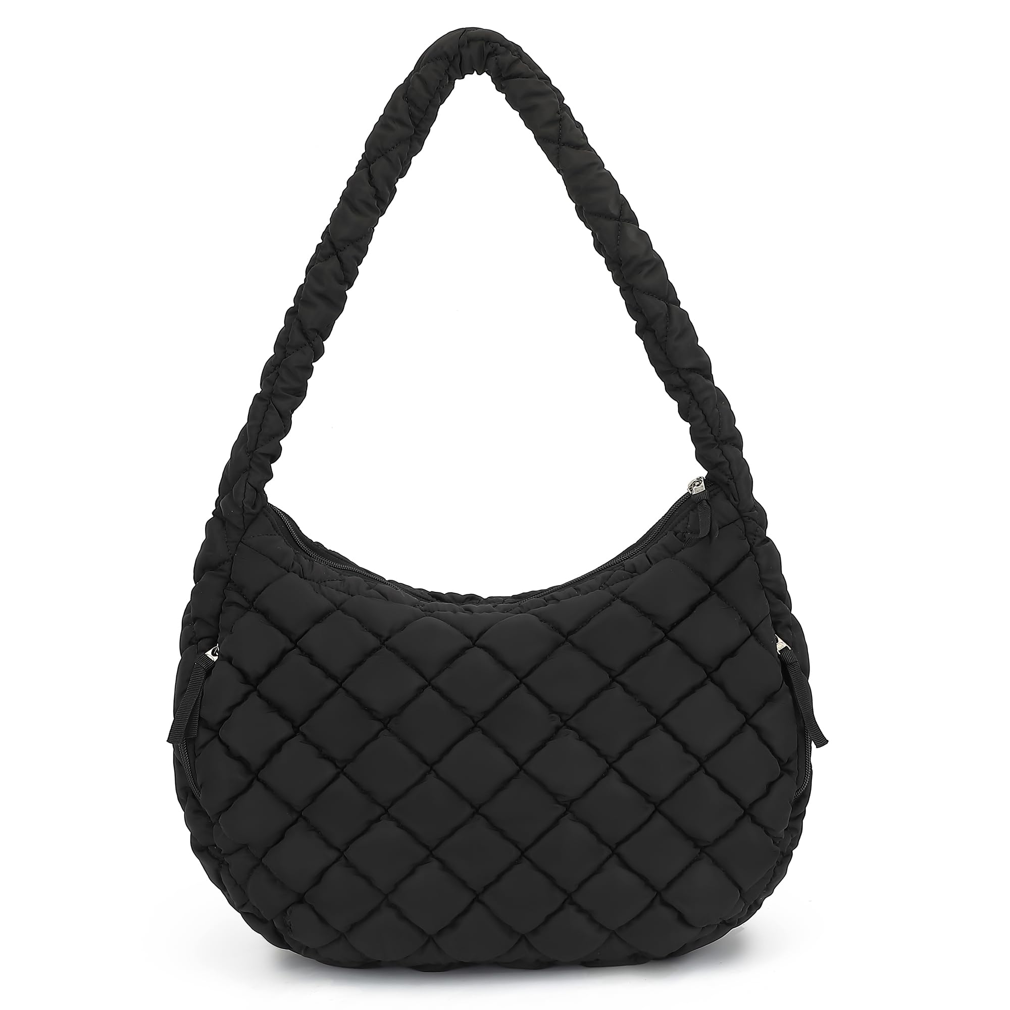 Tote Bag for Women Large Puffer Bag and Work Bags with Zipper Quilted Tote Bag for Travel Daily
