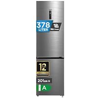 Midea MDRB521MGA46D 378L Frigorifero Combinato, 201cm Height