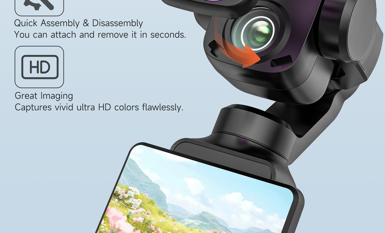 Filtre pour DJI Osmo Pocket 4P, kit de filtres UV/CPL/ND/Black Mist, filtres d'objectif Protection d'objectif Accessoires pour DJI Osmo Pocket 4P (4PCS(ND8/PL+ND16/PL+ND32/PL+ND64/PL))