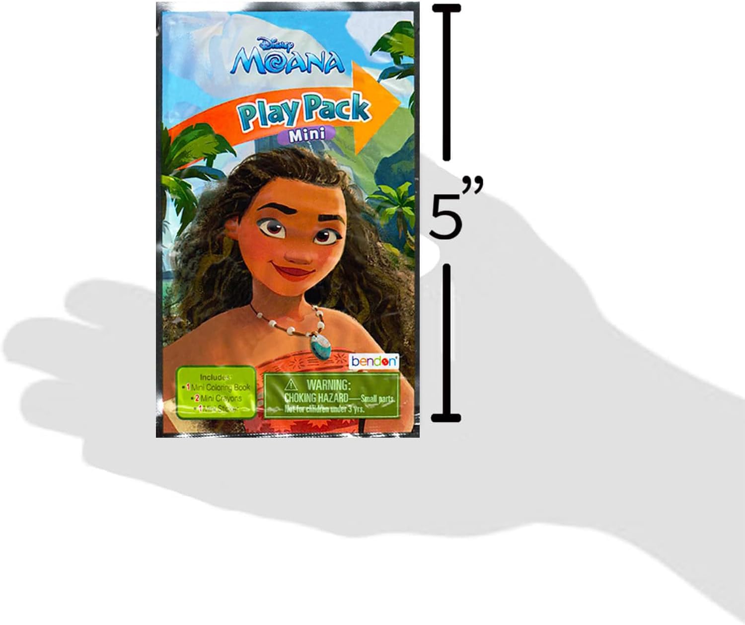 Disney Moana Valentine's Day Classroom Gift Exchange Bundle - 24 Mini Coloring Activity Books for School, Stickers | Valentines Kids Party Favors