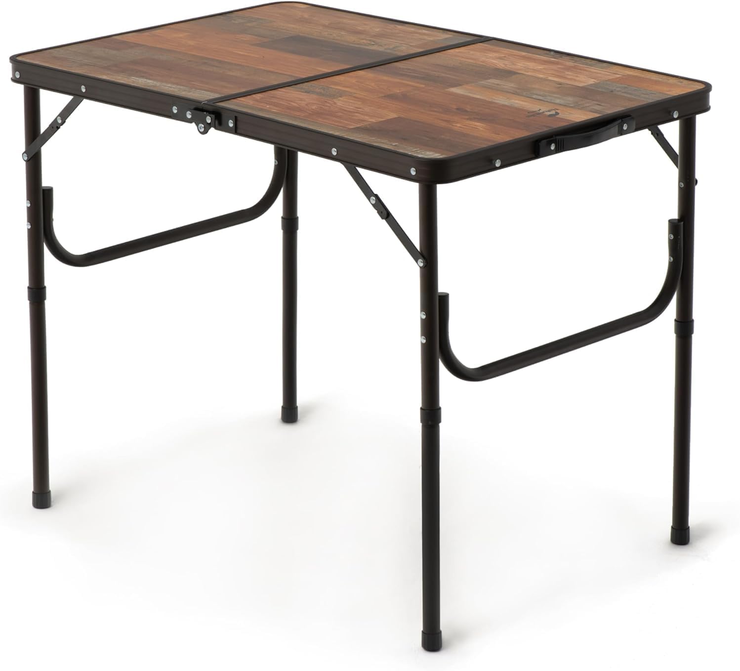 Naturehike Large Portable Camping Side Table, Wooden, 35.4323.6214.57 inches, Folding, Adjustable Legs, Outdoor, Cooking, BBQ, Travel