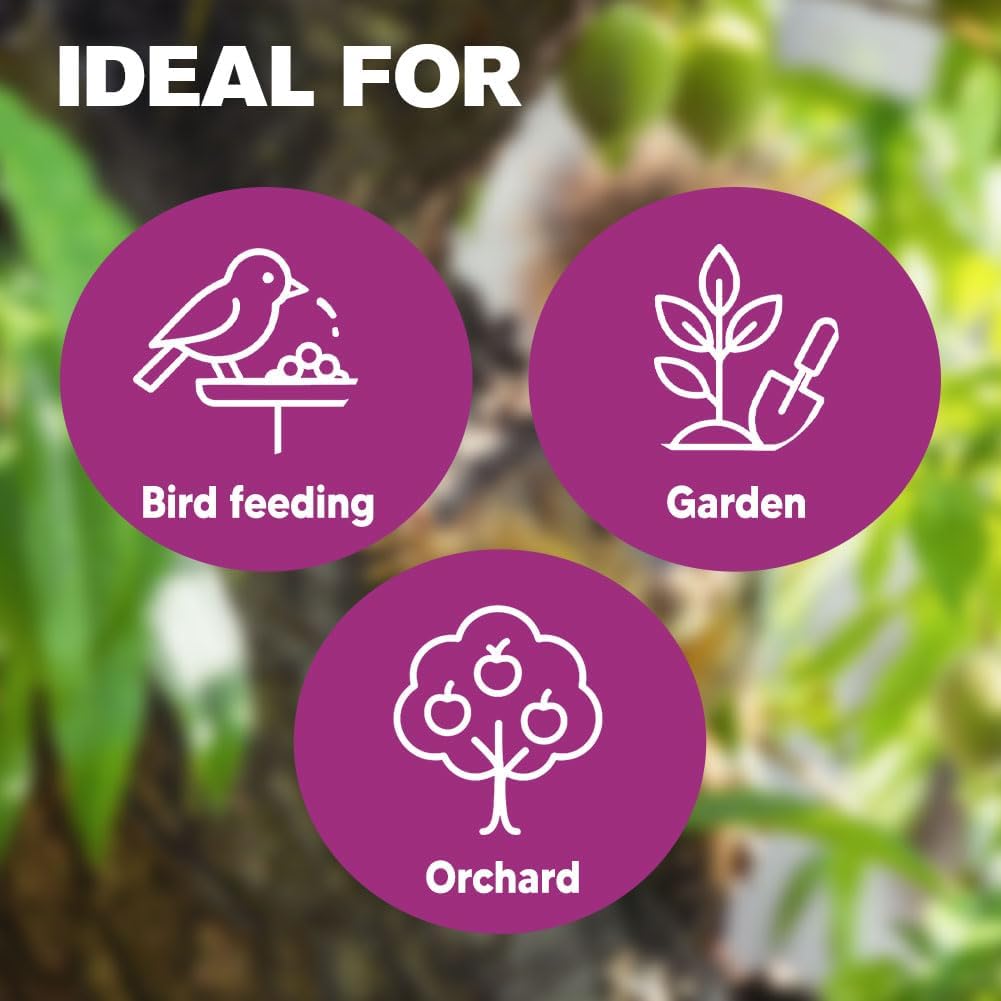 Squirrel Repellent Outdoor Garden, Chipmunk Repellent, Natural for Indoor & Outdoor Use, Keeps Squirrels Away from Gardens, Bird Feeders, Attics & Garages – 8 Pack - Image 7