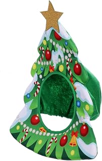 INOOMP santa hat Role Play Props Cosplay Headpiece Cosplay Hat santa beanie hat funny christmas hats xmas hat santa claus hat Party Supplies green christmas hat Show Headgear apparel prom