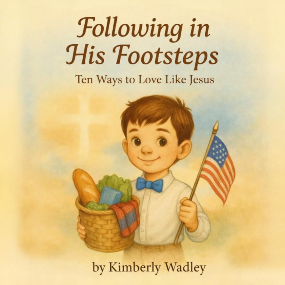 Following in His Footsteps : Ten Ways to Love Like Jesus: A Faith-Filled Children's Picture Book Teaching Kids to Love Like Jesus