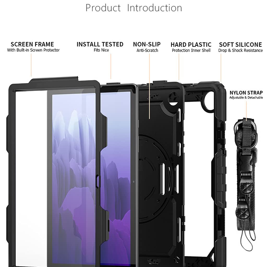 Tablet Per Caso Heavy Duty Drop-Proof E Shock-Resistant Robusto Per Caso Built-in Stand Per Tab 10.4 pollice T500 Antiurto Copertura Protettiva
