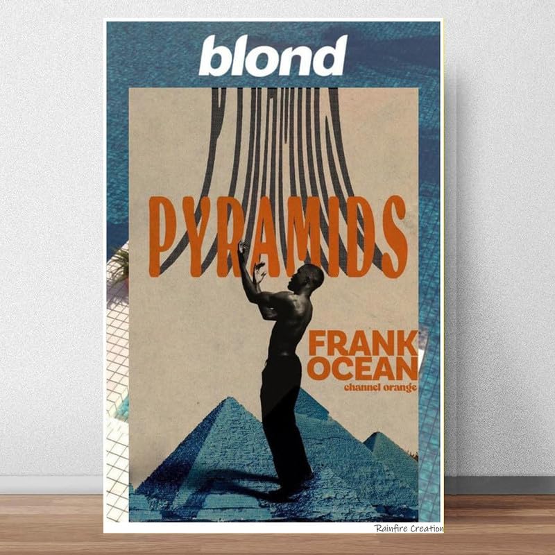 RAINFIRE CREATION Frank Ocean Poster for Home Office and Student Room Wall Decor | 12x18 Multcolor| RFC-461