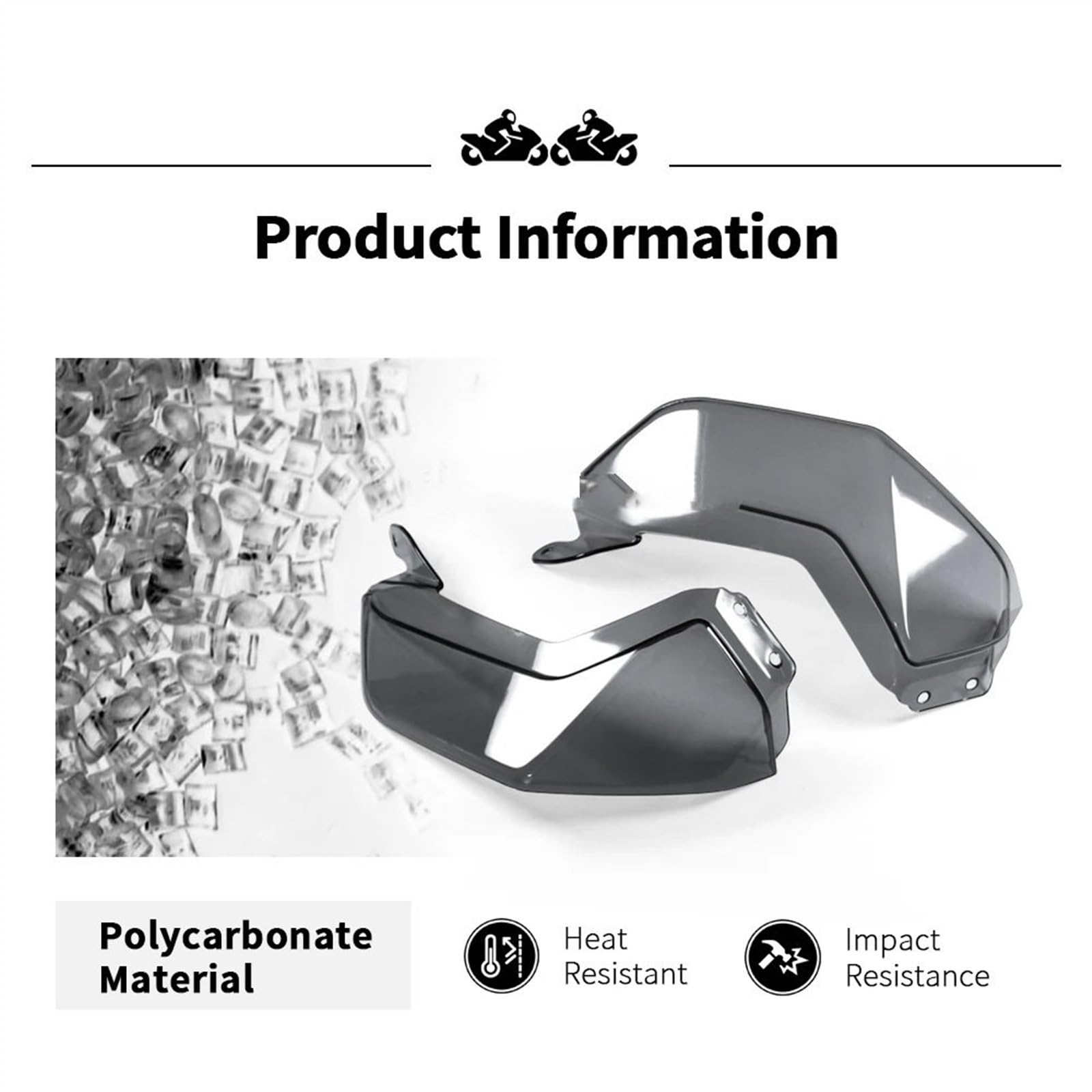 Paramani Per Le Mani Protecter Per Tiger 1200 GT Pro Rally Pro (2022-) Accessori Moto ABS Paramani Estensioni Paramano Parabrezza Pezzo Rinforzato(1)