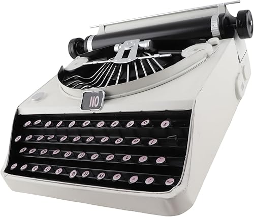 Miniatura 7 de Máquina de escribir a la antigua, máquina de escribir antigua, accesorios para máquina de escribir antigua, para aliviar el estrés, decoración de