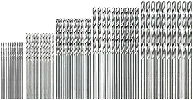 Snel Ferramentas Jogo 50 Brocas Aço Rápido HSS SN27 para Metais - 1mm a 3mm