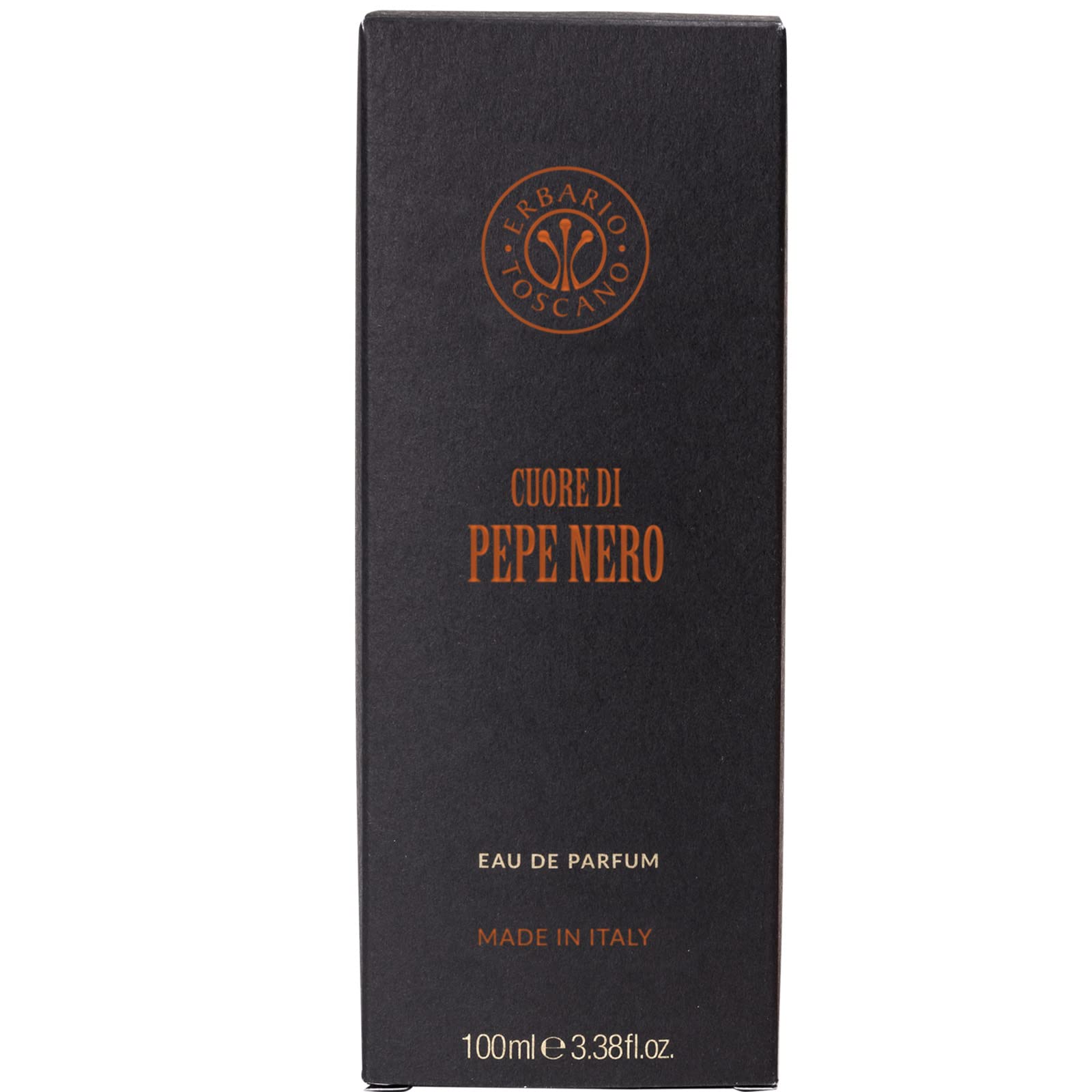 ERBARIO TOSCANO - Cuore di Pepe Nero Eau de Parfum Fragranza Intensa e Suggestiva Note Agrumate Speziate Legnose Ambrate 100ml