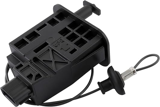 Fuel Lid Actuator Gas Door Assembly for Honda Accord 2018-2020 Fuel Filler Door Opener Actuator Replacement 74700-TVA-A02 1Pcs Black