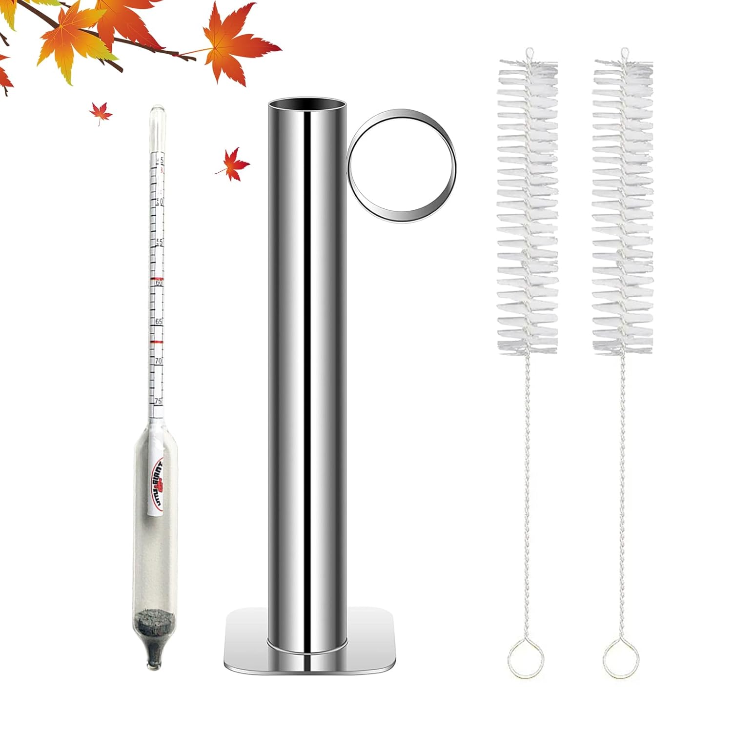Maple Syrup Hydrometer and Test Jar Set Highfound Maple Syrup Density