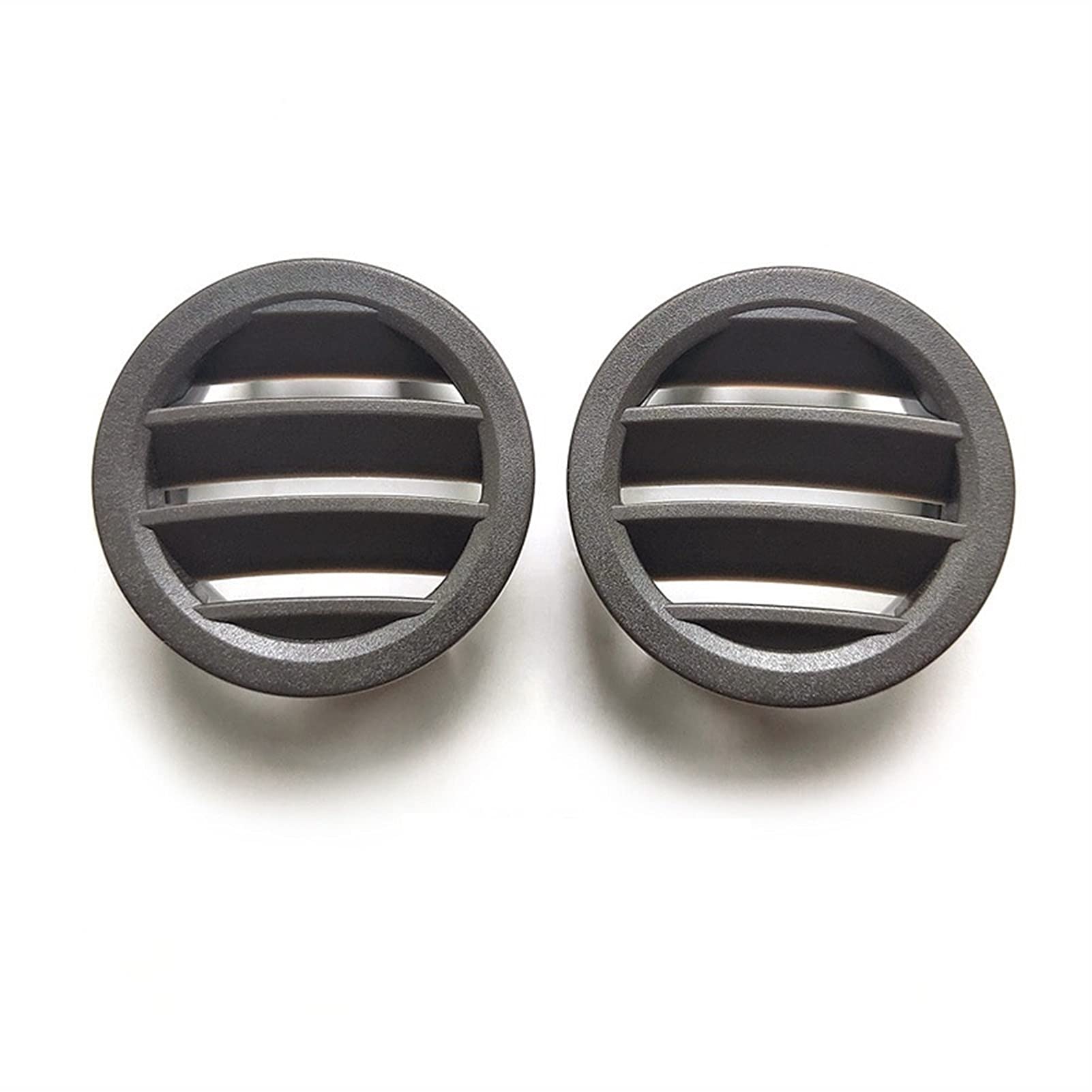 Front Air Conditioning AC Vent Grille Outlet Set, for Mercedes, for Benz W204 C Class 180 200 220 230 260 300 350 2007-2011 A/C Air Vent Grille(Moka 2PCS)