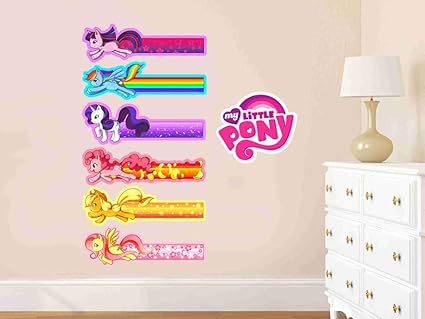 DivineDesigns Pony Unicorns Cute Horses Sticker | Wall Sticker for Living Room/Bedroom/Office and All Decorative Stickers