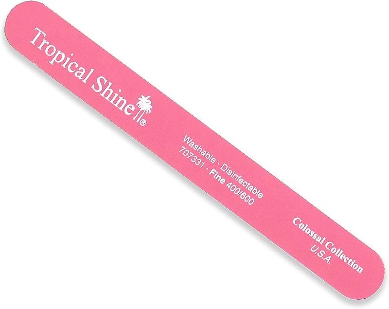File Fine Extra Fine - 400-600 Pink by Tropical Shine for Women - 1 Pc File