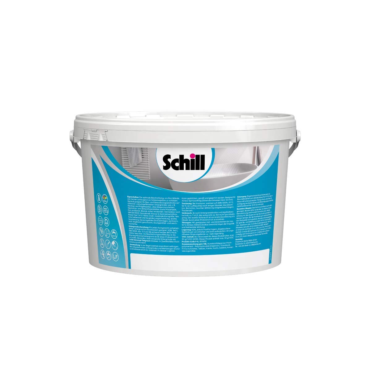 Schill Bad- und Küchenfarbe 5 Liter