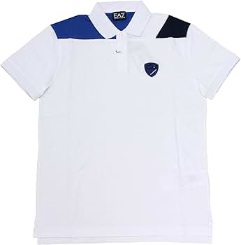 EA7 カラーブロック ポロシャツ EMPORIO ARMANI ゴルフウエア EA7 エンポリオ アルマーニ