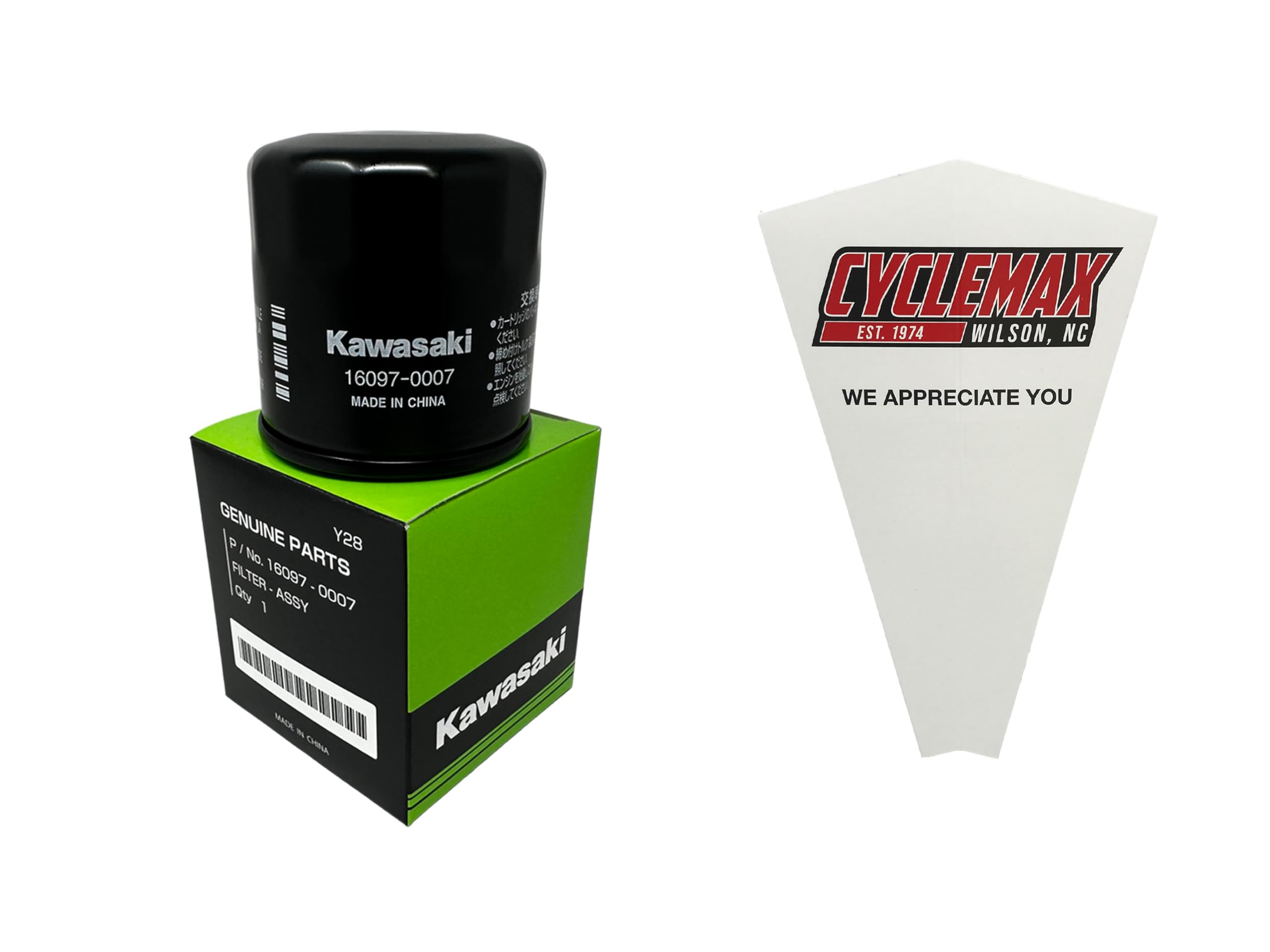 Amazon.com: Cyclemax One Pack compatible with Kawasaki Oil
