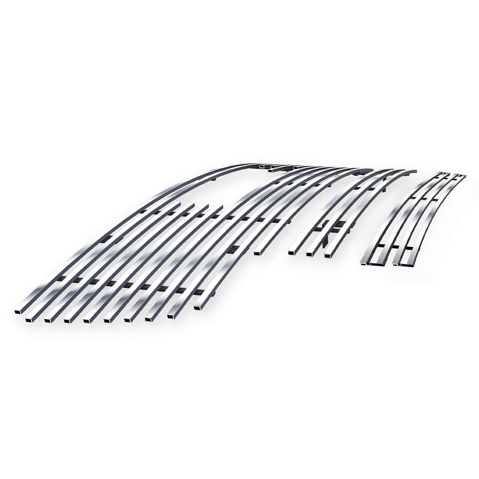 APS Premium 304 Stainless Steel Chrome Horizontal Billet Grille Insert