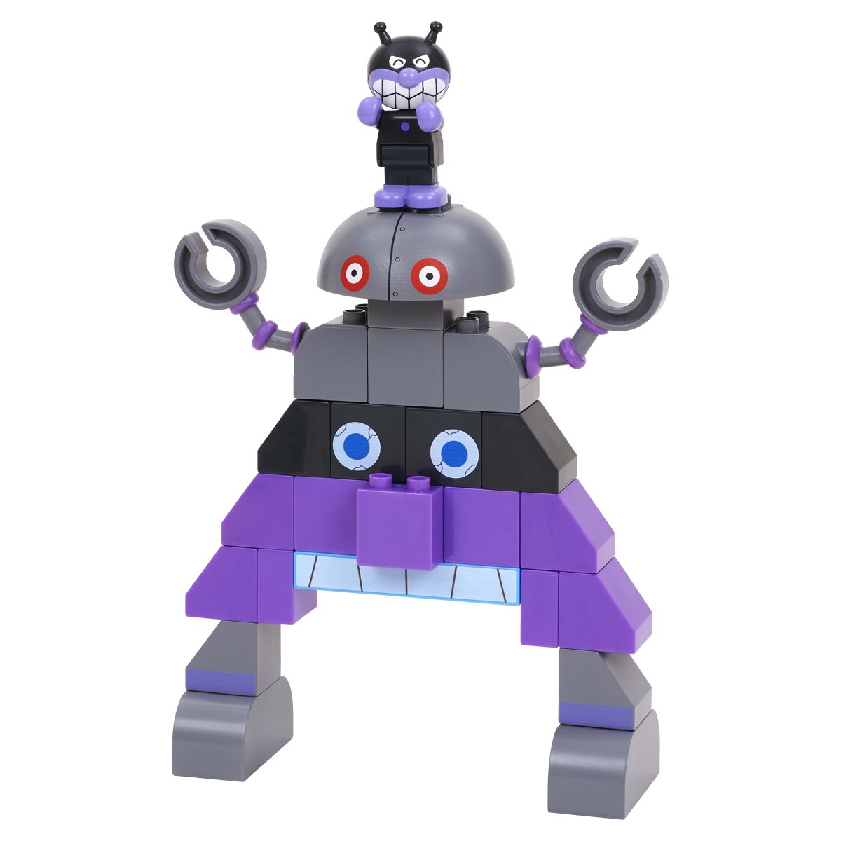 ブロックラボ アンパンマン おおきなバイキンじょうとだだんだん 